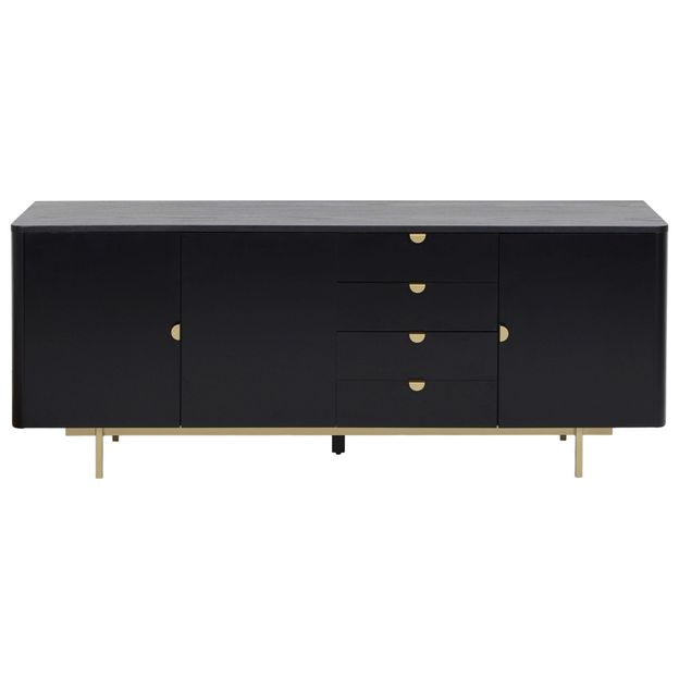 JAZZ BUFFET 3 PORTAS/4 GAVETAS 1,90 M X 45 CM