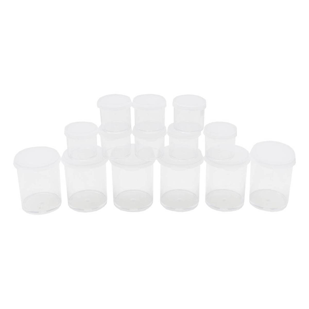 Assorted Paint Storage Cups 14 Pack
