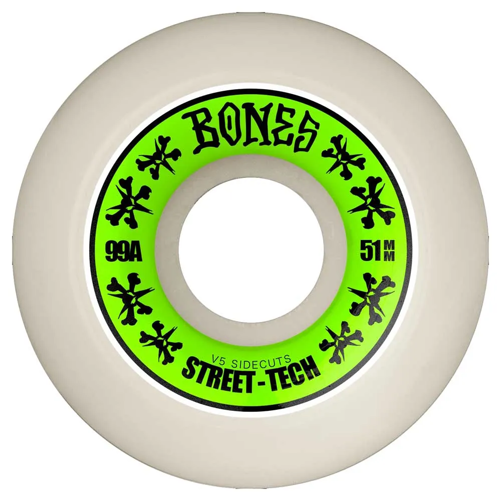 Bones Sidecuts v5 street tech formula skateboard wheels