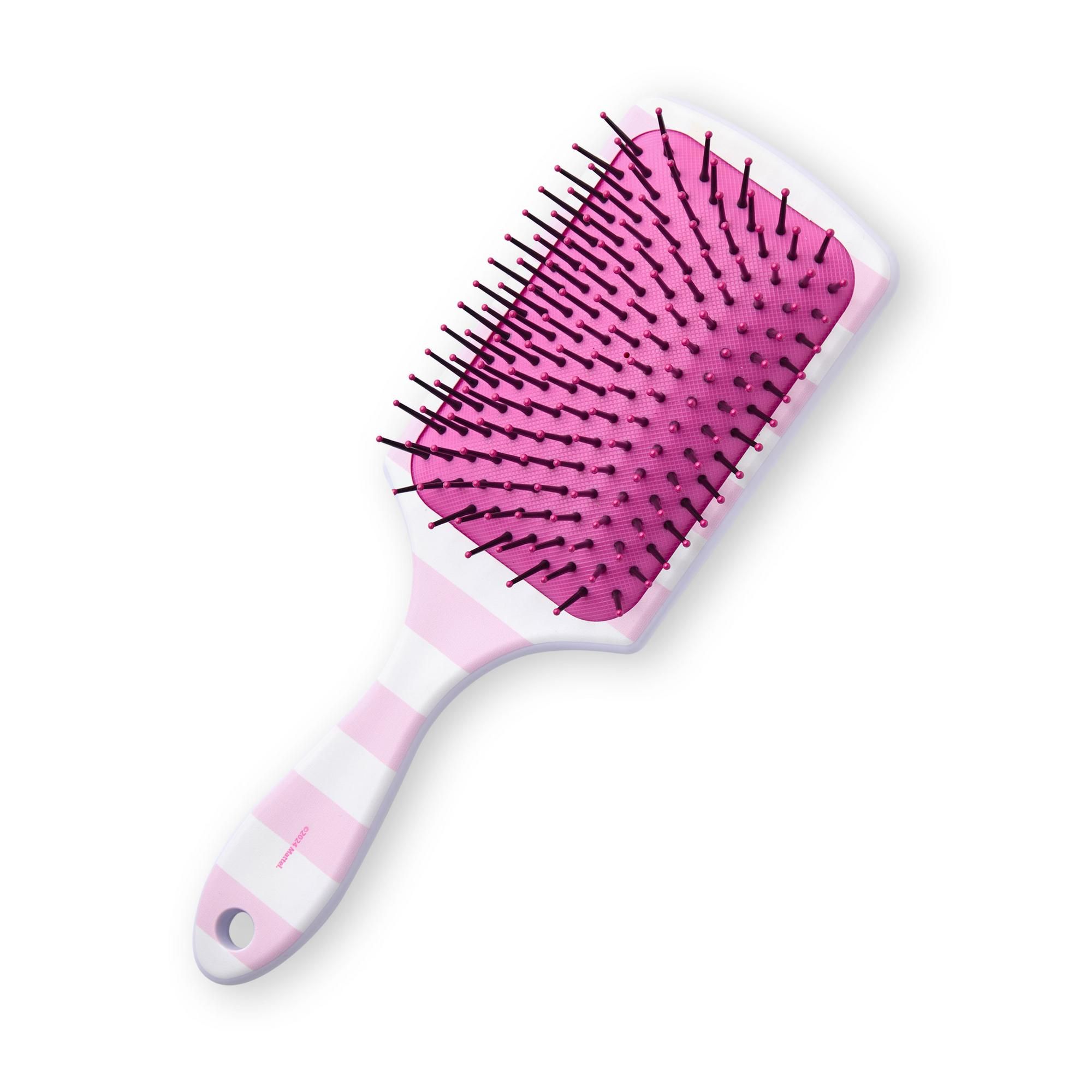 Barbie Barbie Hair Brush and Scrunchie Set | Womens Pink | Official Merch