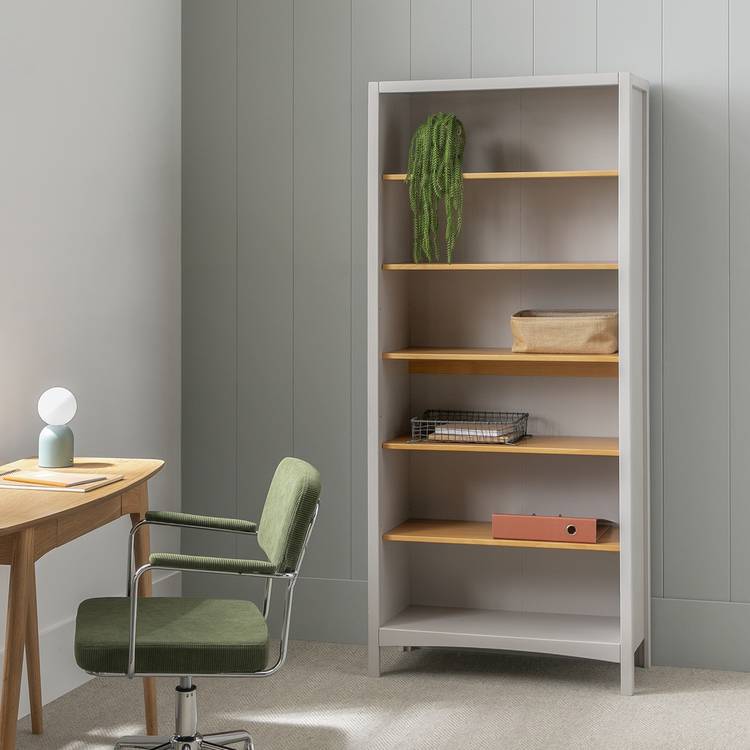 Habitat Bournemouth Open Bookcase - Grey