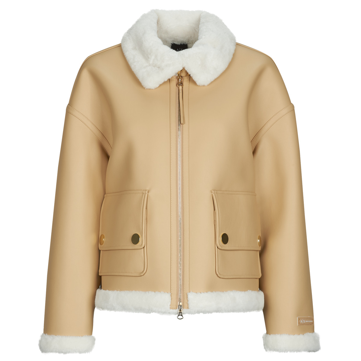 Armani Exchange - BLOUSON JACKET - Beige
