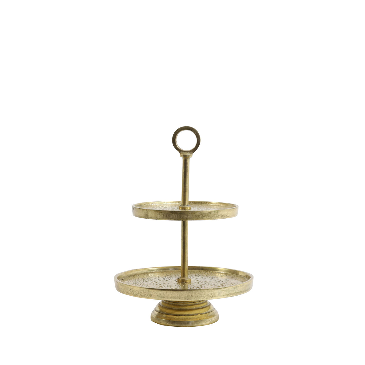 Light & Living etagere Lutek - goud - Ø24cm
