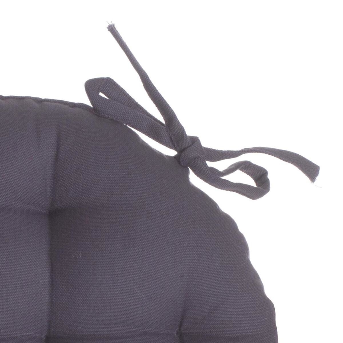 Round chair cover Slate grey, D.38 cm