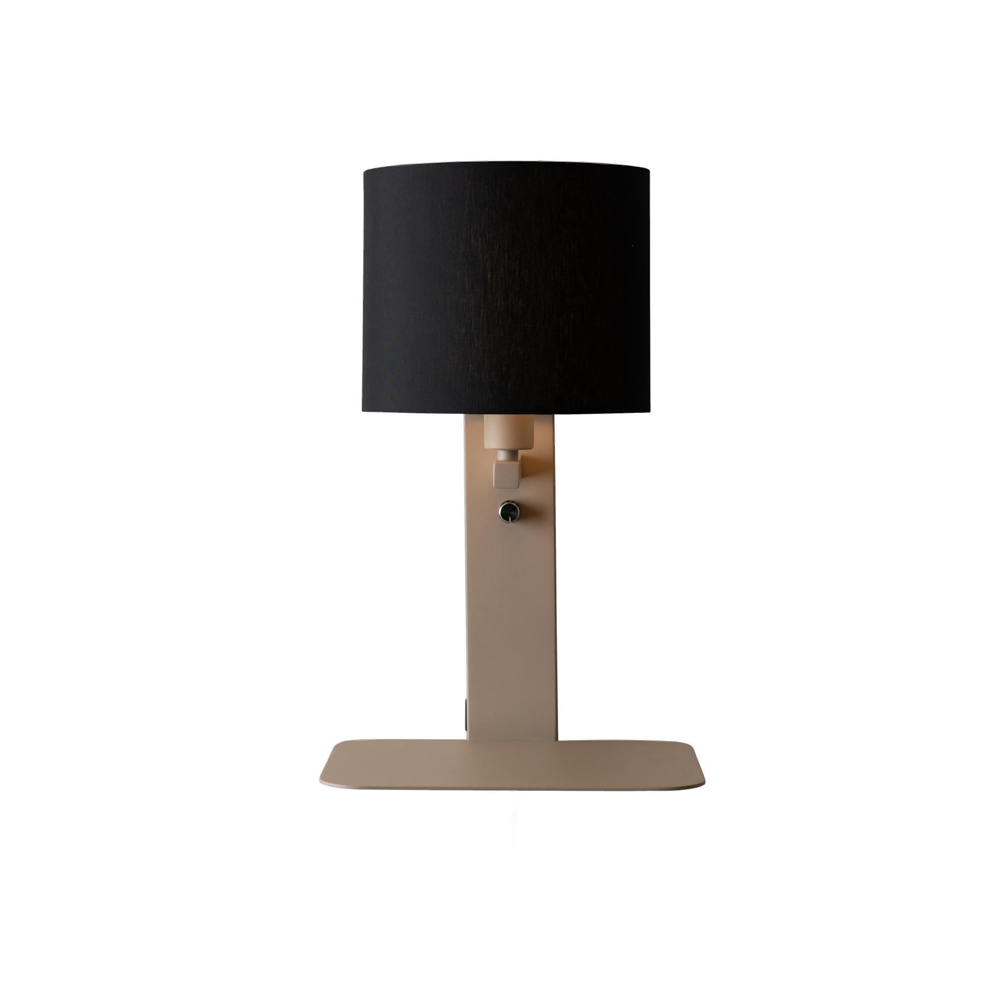 it's about RoMi wandlamp Florence - bruin - 24x24x42cm