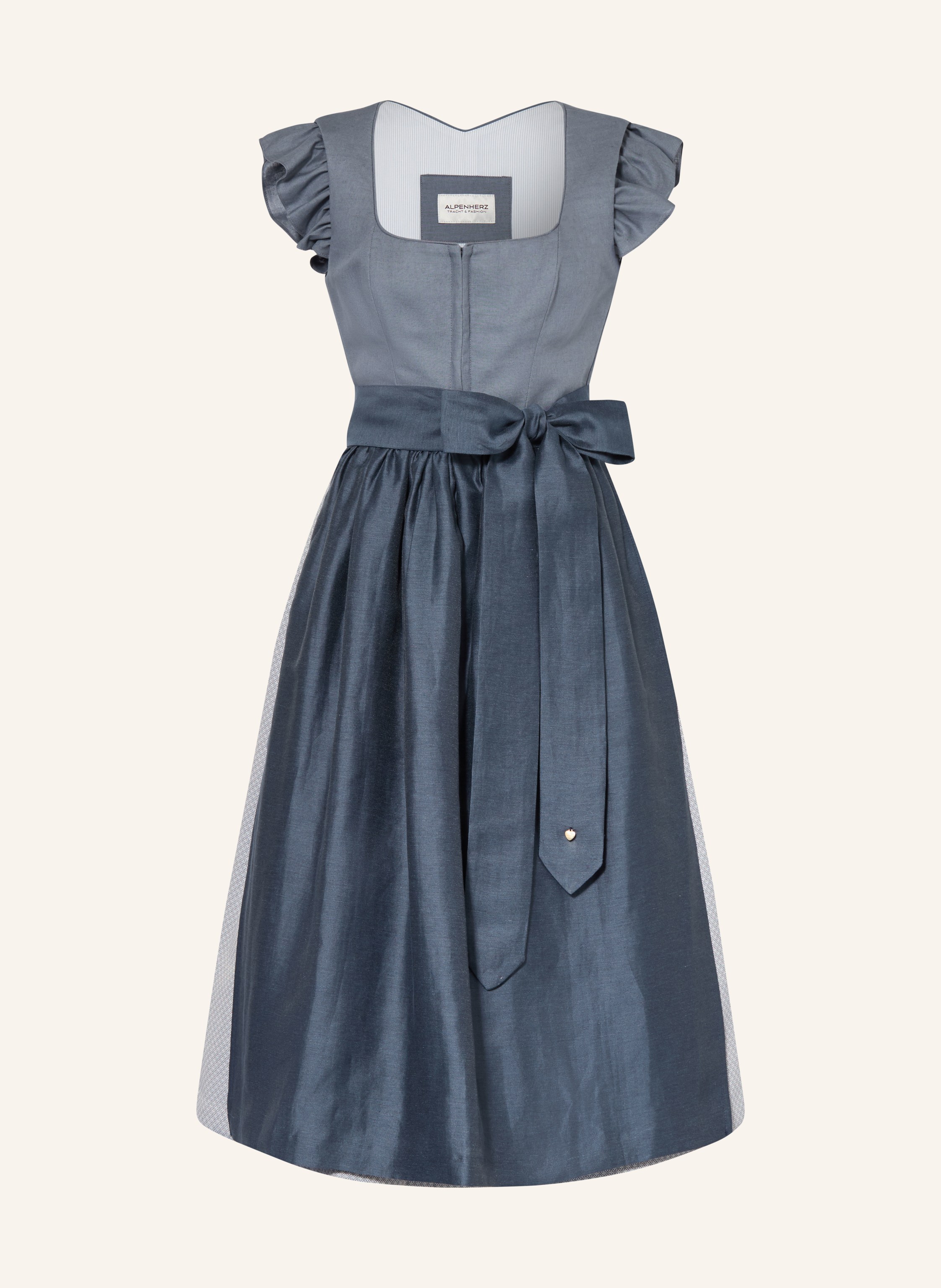 AlpenHERZ Dirndl MARIE mit Leinen und Rüschen