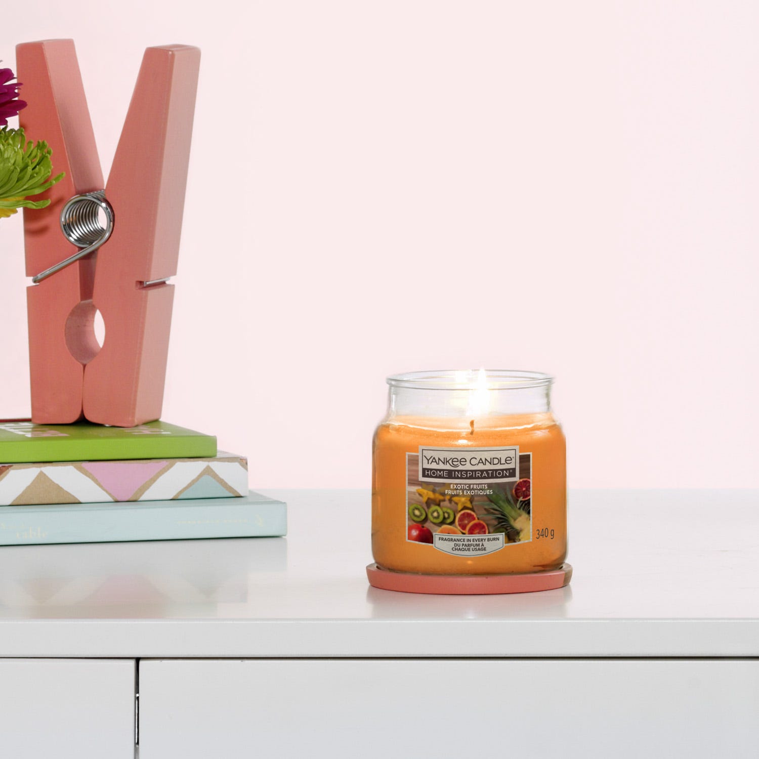 Exotic Fruits, candela in giara media Yankee Candle