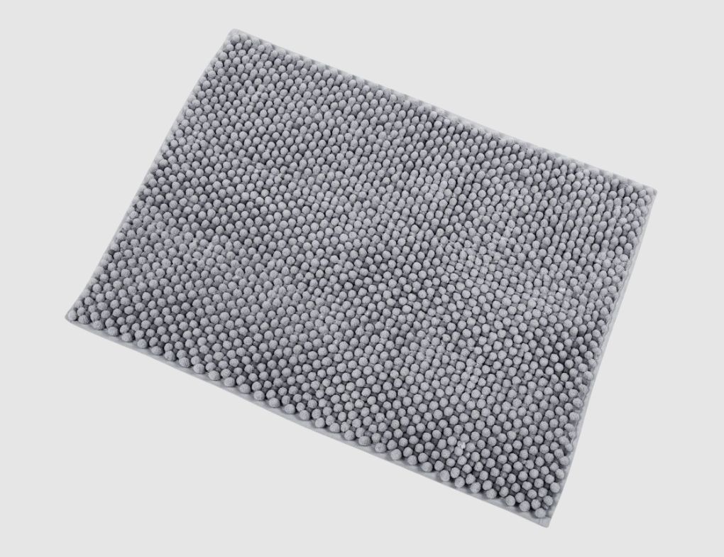 Badvorleger Dots Grau, Anthrazit 45x60cm