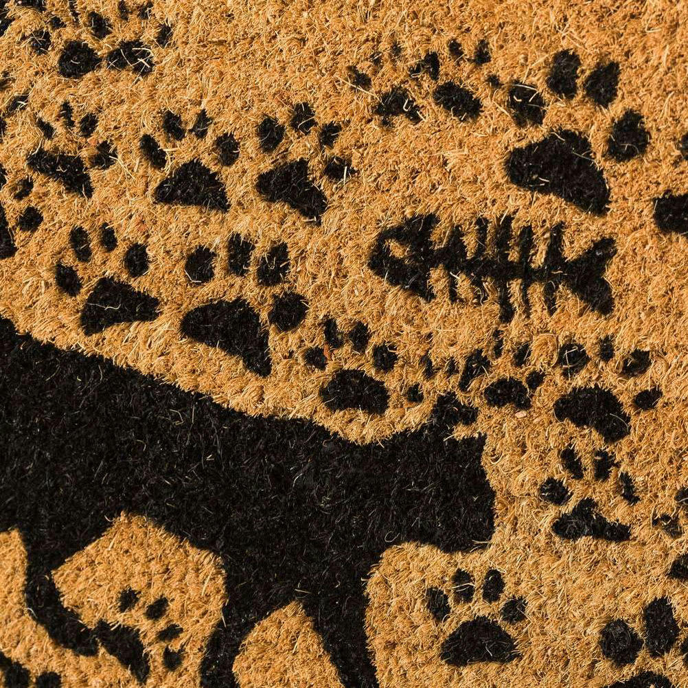 LOVE CATS - Tapis d'entrée en fibres de coco 60x40