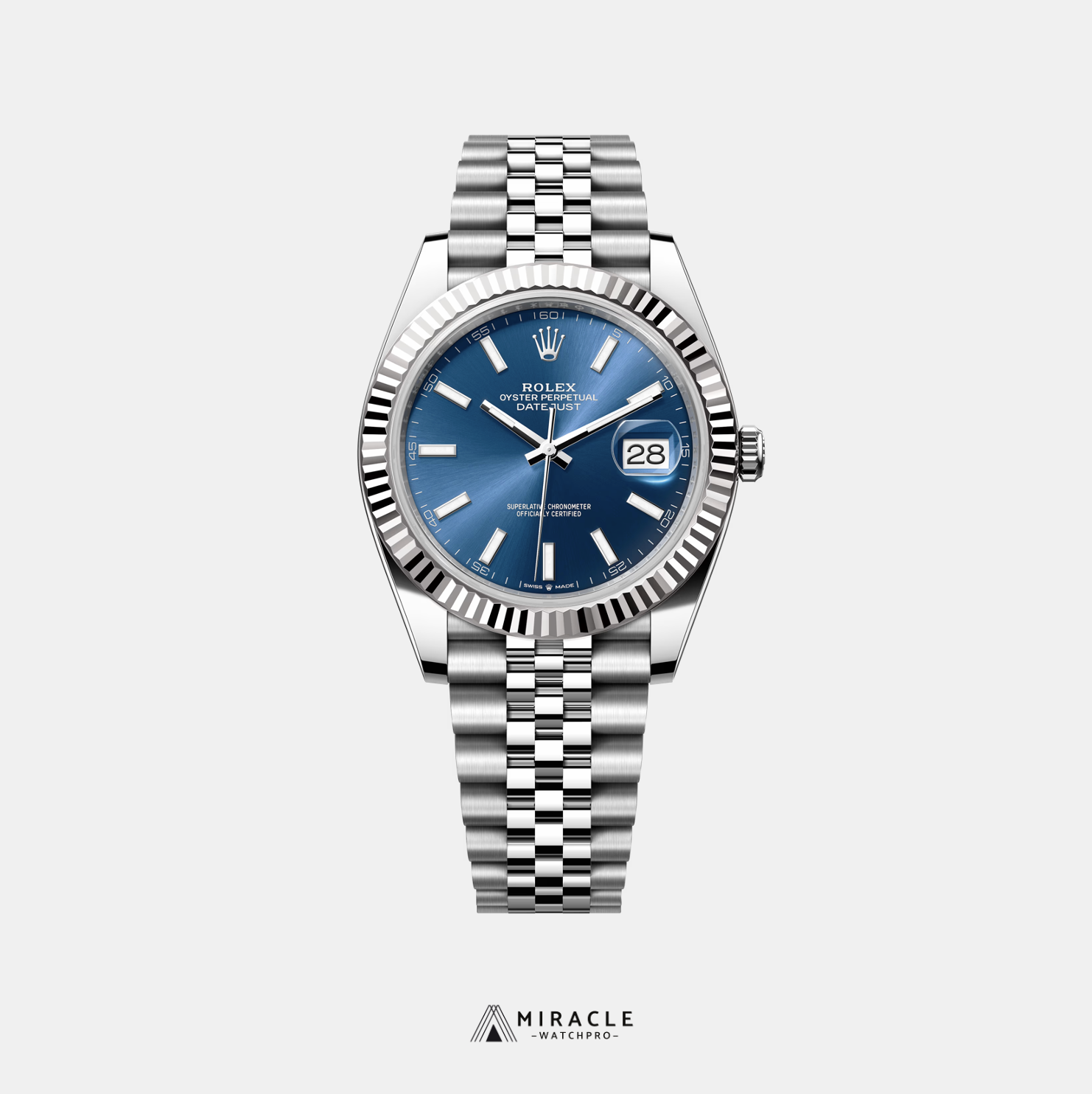 ROLEX-DATEJUST-REF.M126334-0002-ELITE CLONE-41MM-Replica Watch