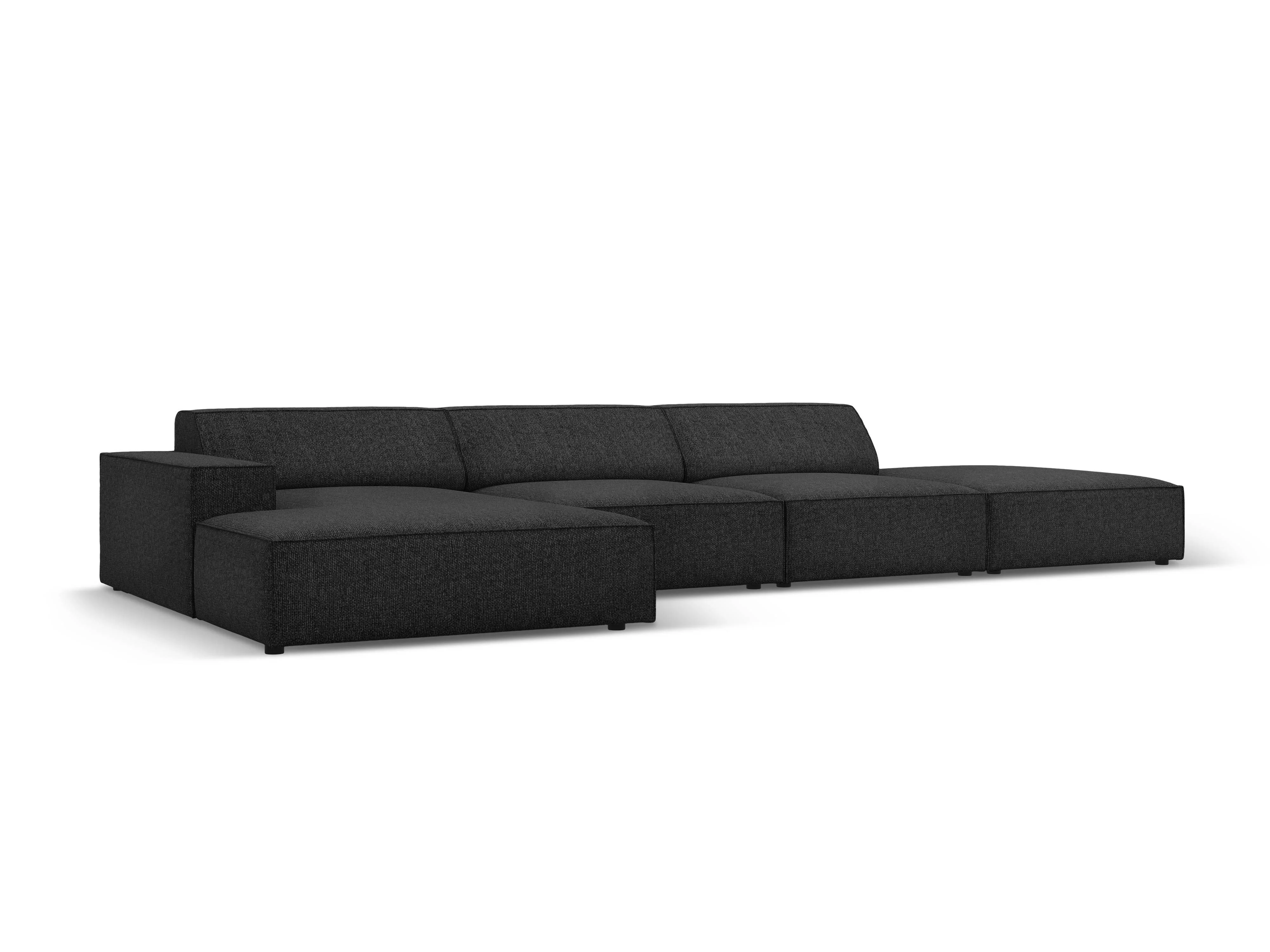 5-zitshoekbank Jodie links chenille