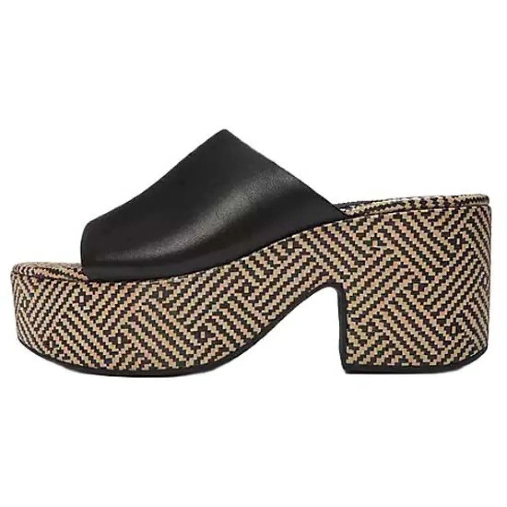 Fitflop Graphic Weave heel sandals