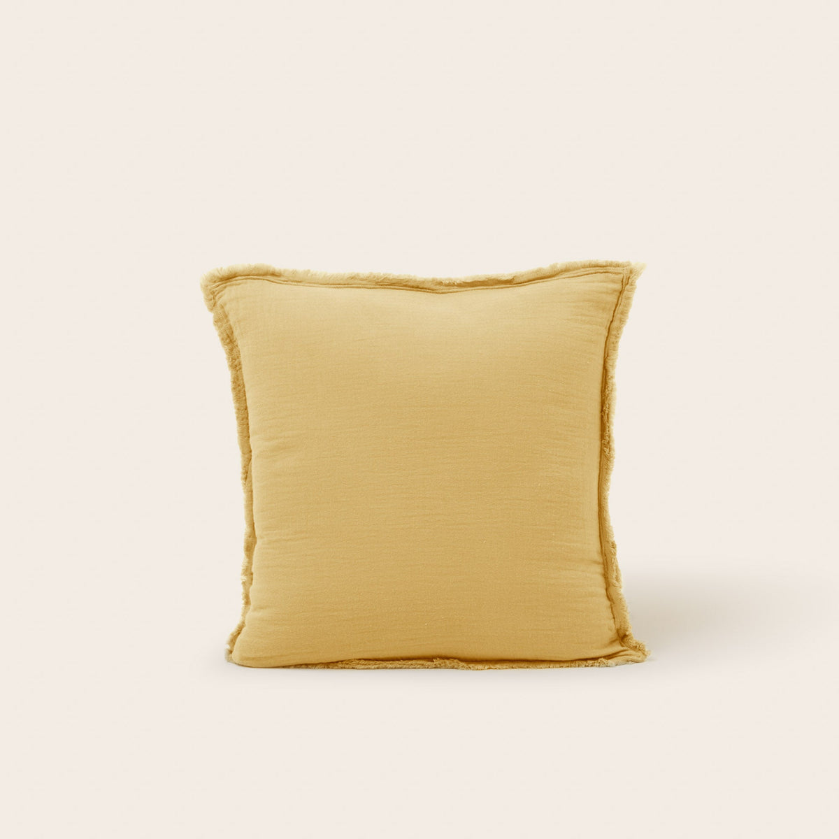 Madura Kussensloop Lou strogeel 40x40 cm