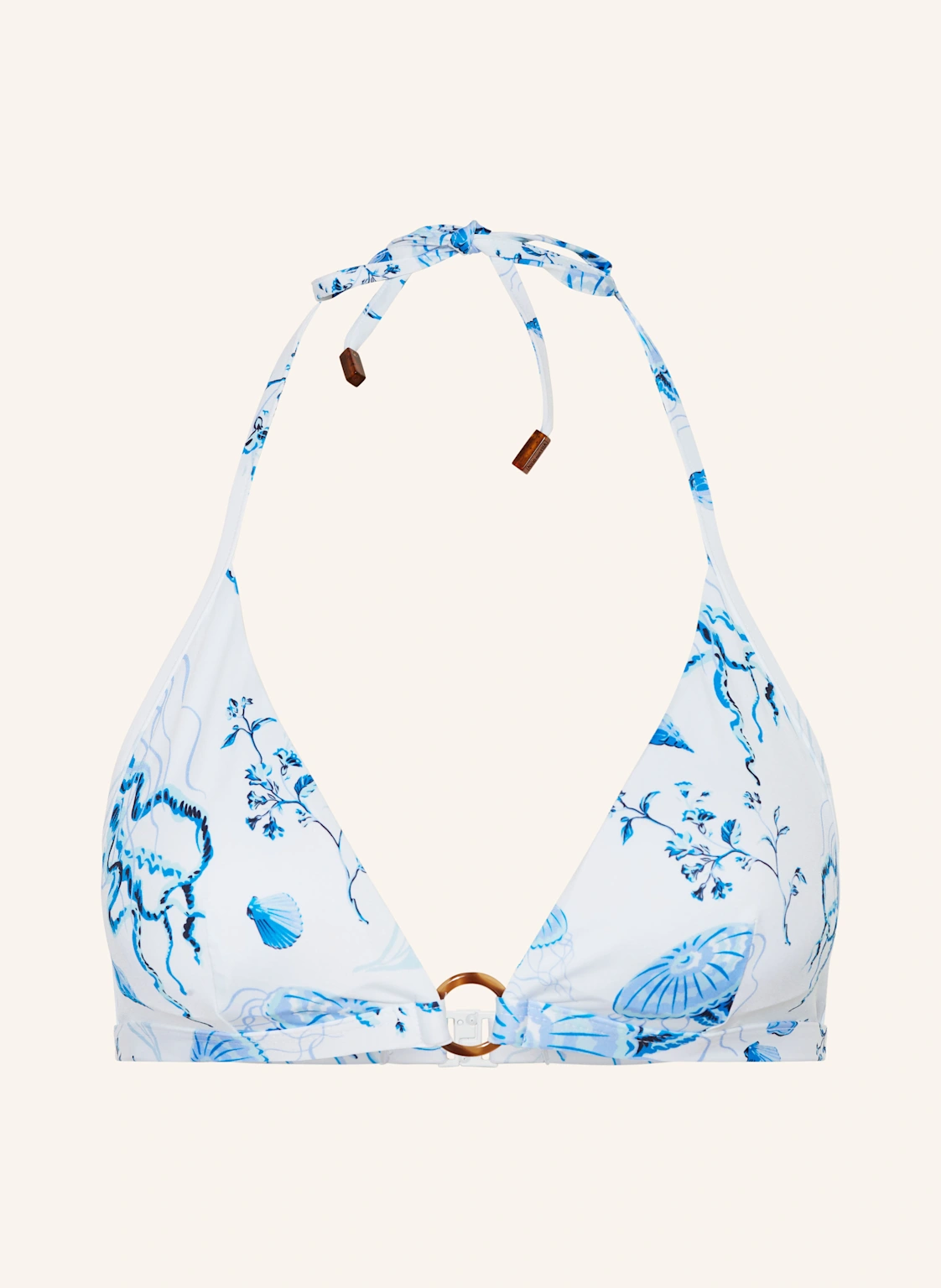VILEBREQUIN Neckholder-Bikini-Top MEDUSA AND SHELLS