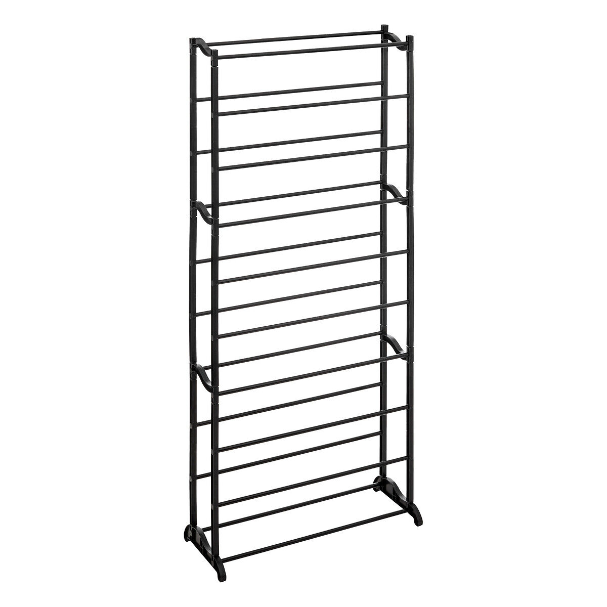 Sapateira em metal estrutura em pp para 30 pares de sapatos