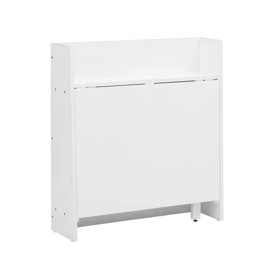 Walter - Eettafel 84x80 cm 3-persoons in wit MDF