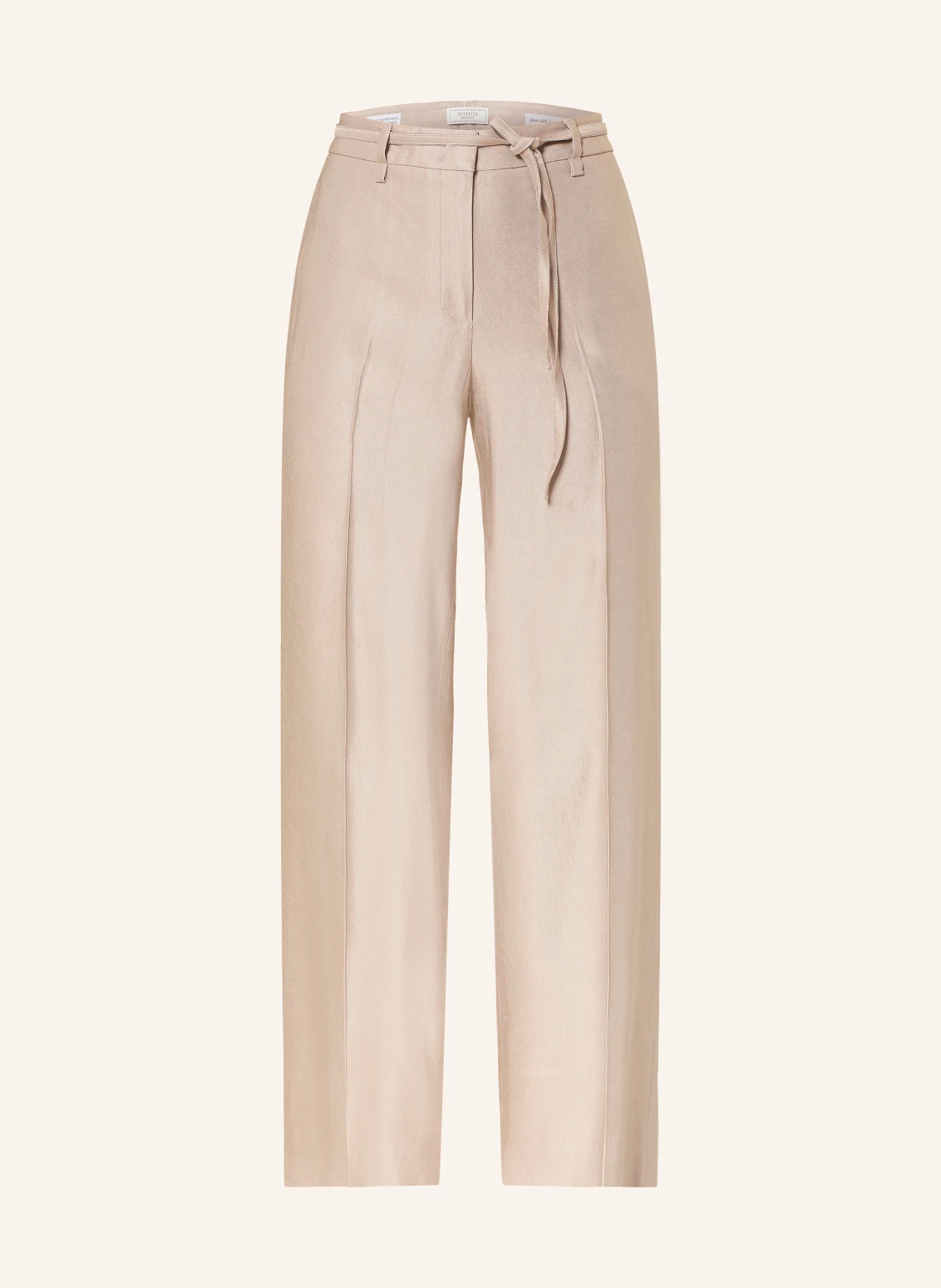 PESERICO Marlenehose mit Leinen