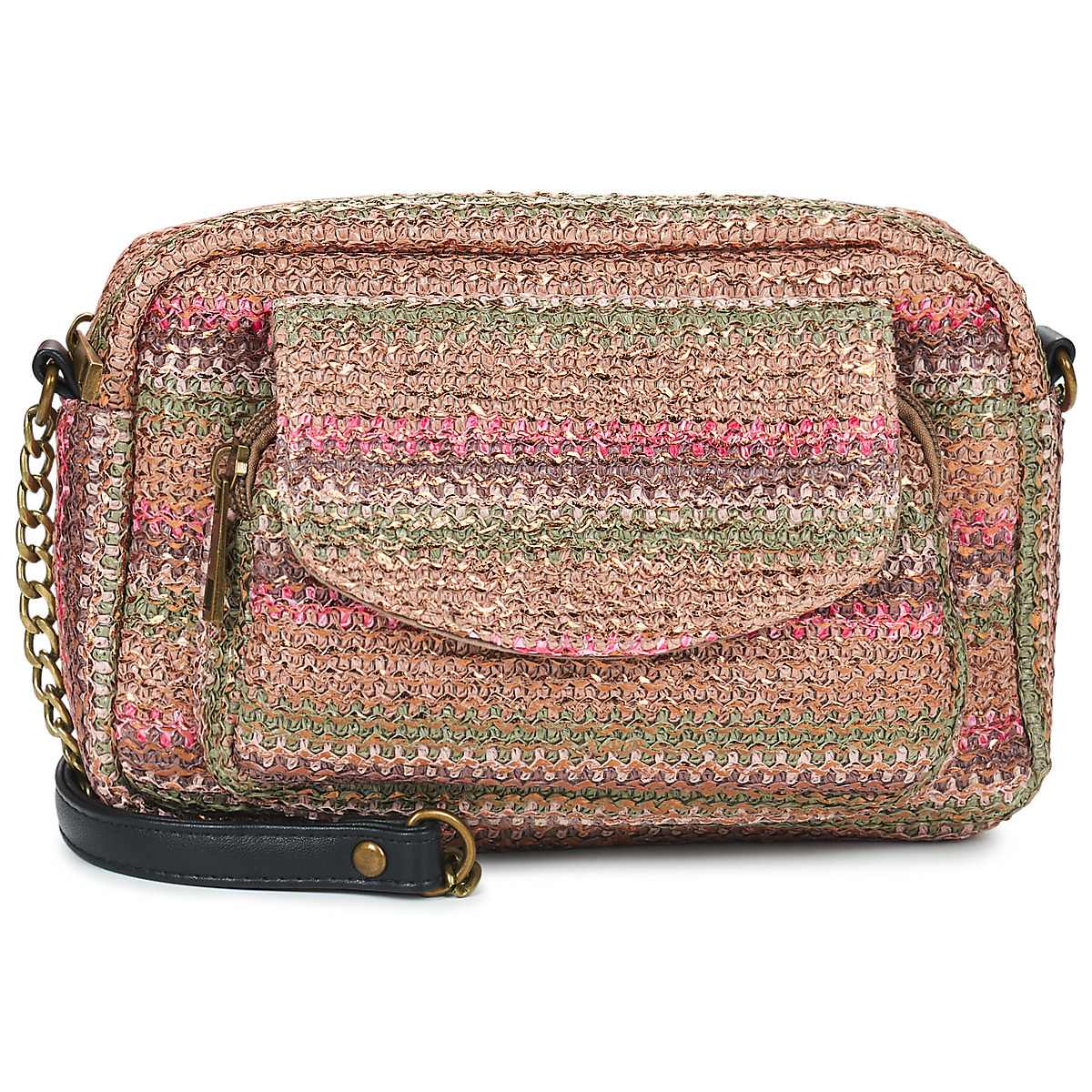 Pieces - PCBROOKE CROSS BODY - Bronze