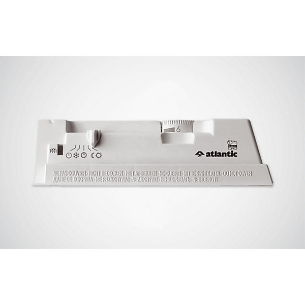 Convecteur électrique F617 blanc 1000W ATLANTIC 561731