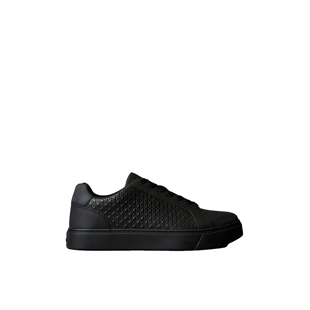 Calvin Klein Rubberised Leather trainers