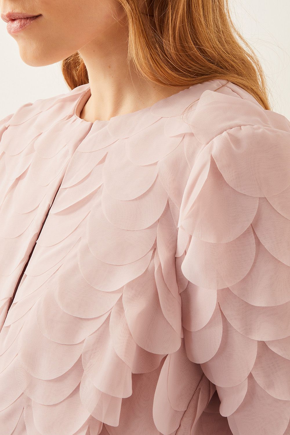 Monsoon Elora Duster Coat Pink
