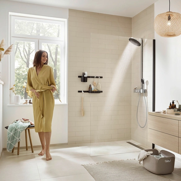 Showerpipe »Pulsify S«, Form: rund