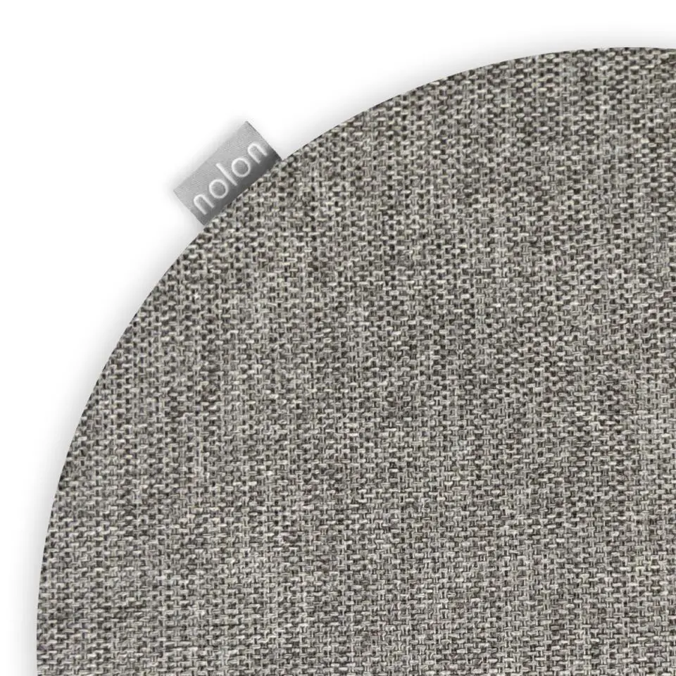 Nolon Lot Rond Stoelkussen Donkergrijs