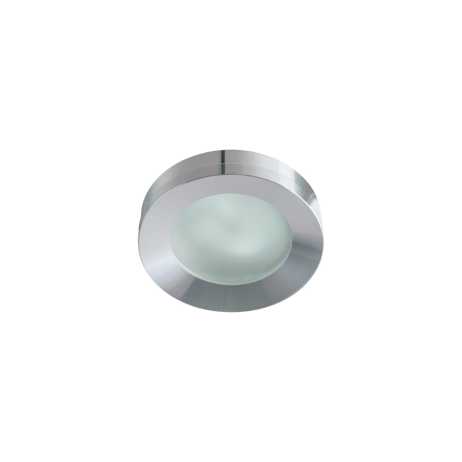 Oprawa wpuszczana okrągła stal satyna 8cm VERTA1xGX5.3x50W IP20 Italux