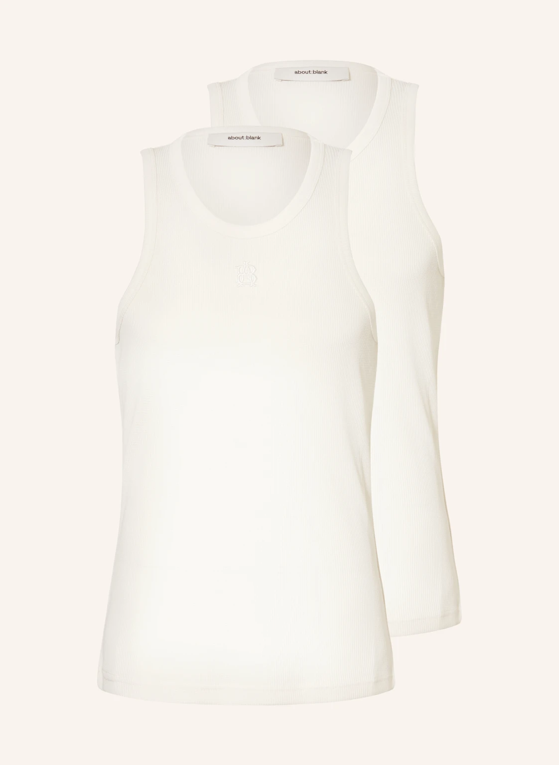 about:blank 2er-Pack Tanktops