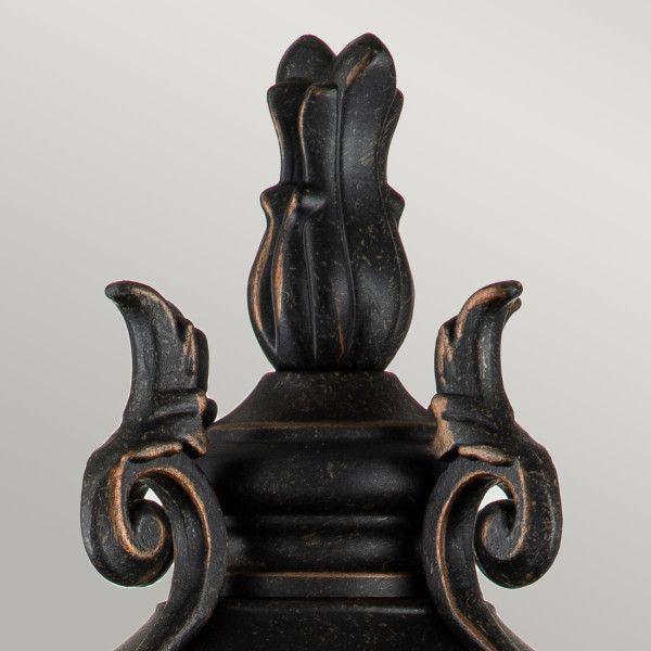 Lampa ogrodowa stojąca brąz Baltimore wys:56 cm 1xE27x60W IP44 Elstead