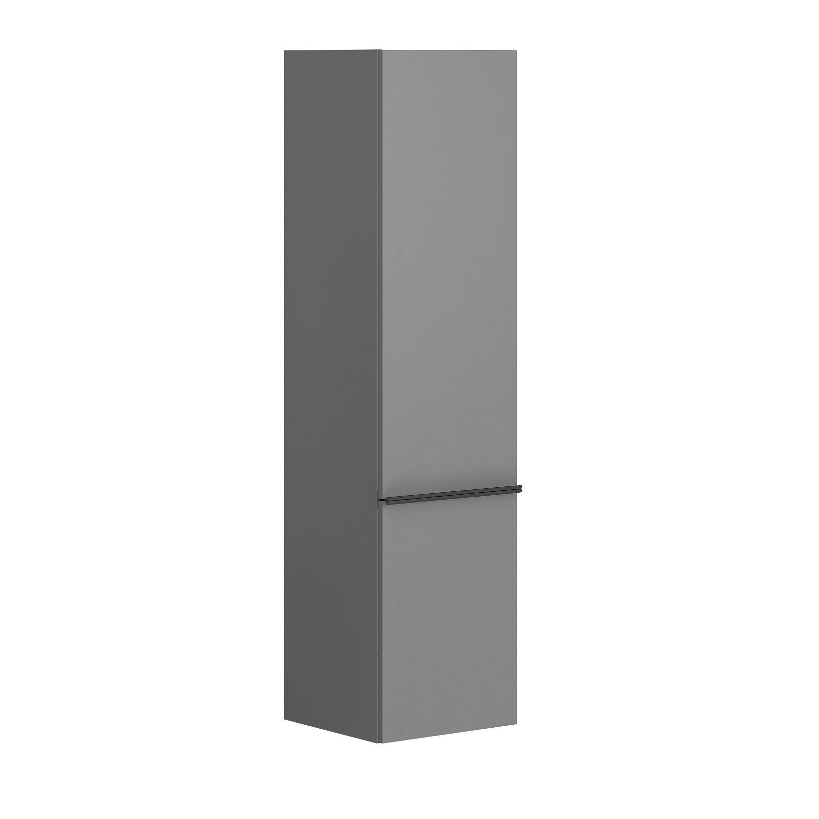 SANTIAGO - Colonne de rangement PPSM Gris Onyx Mat