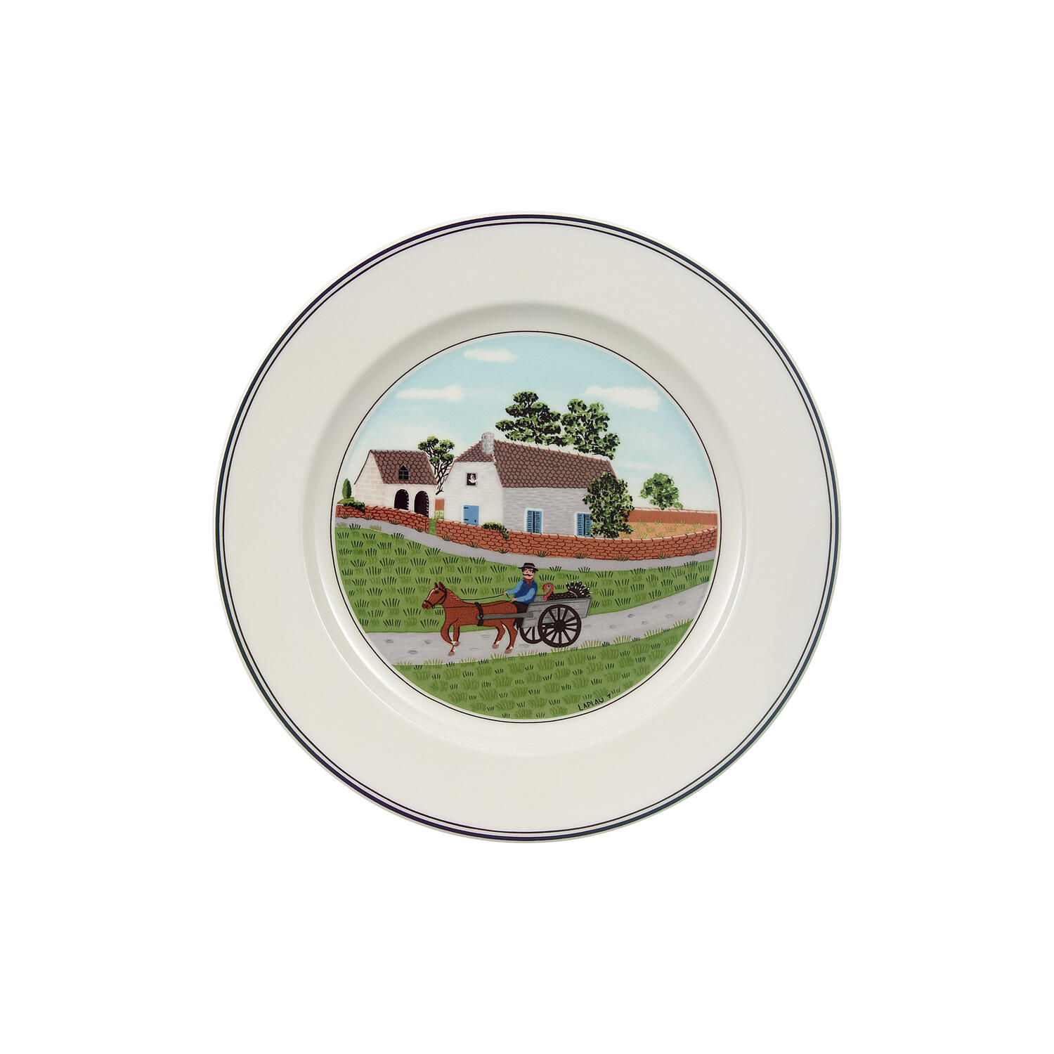 Design Naif tallerken ø 21 cm, farmer
