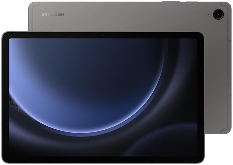 Samsung Galaxy Tab S9 FE 10.9” 128GB WiFi Android Tablet  Large Display  Long Battery Life  Powerful Processor  S Pen  8MP Camera  Lightweight Durable Design  Expandable Storage  US Version 2023 Gray