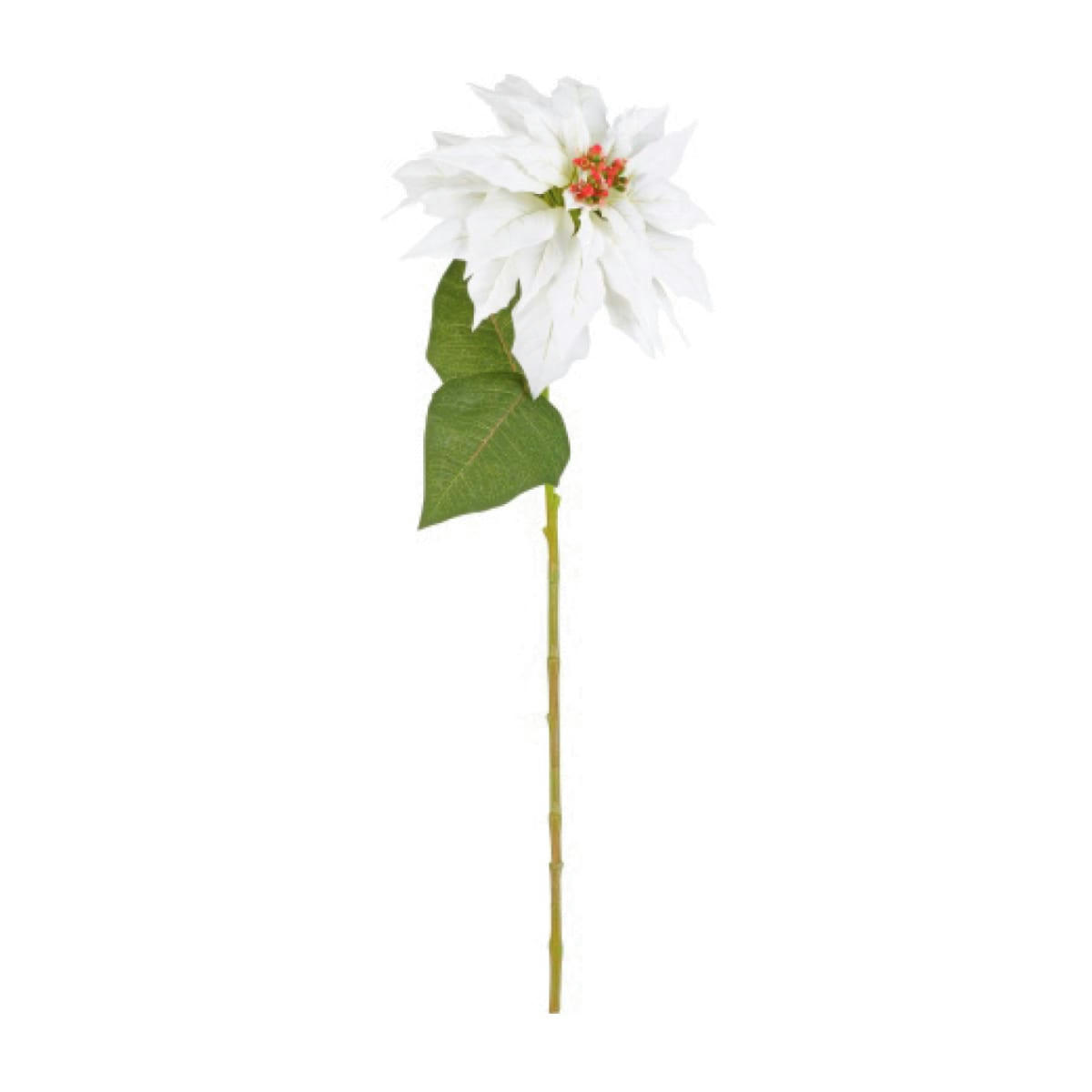 NOËL - Tige de poinsettia H89