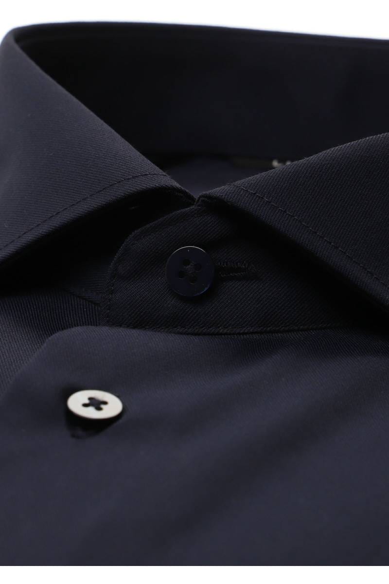 ETERNA Cover Shirt Slim Fit Hemd blau, Einfarbig