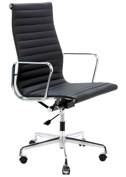 Fotel biurowy AERON PRESTIGE PLUS chrom- skóra naturalna, aluminium