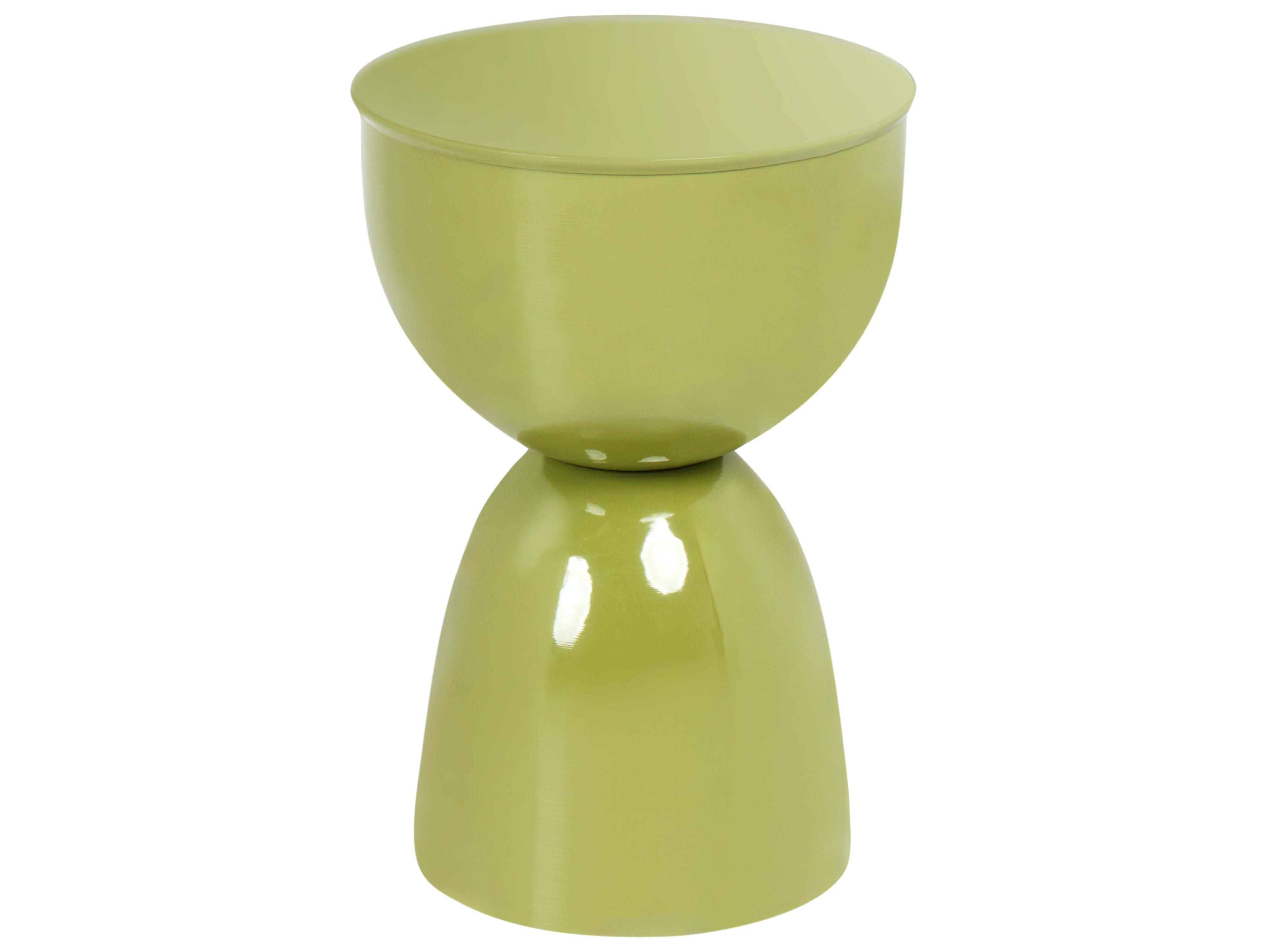 Side Table CANYON Metal Olive Green
