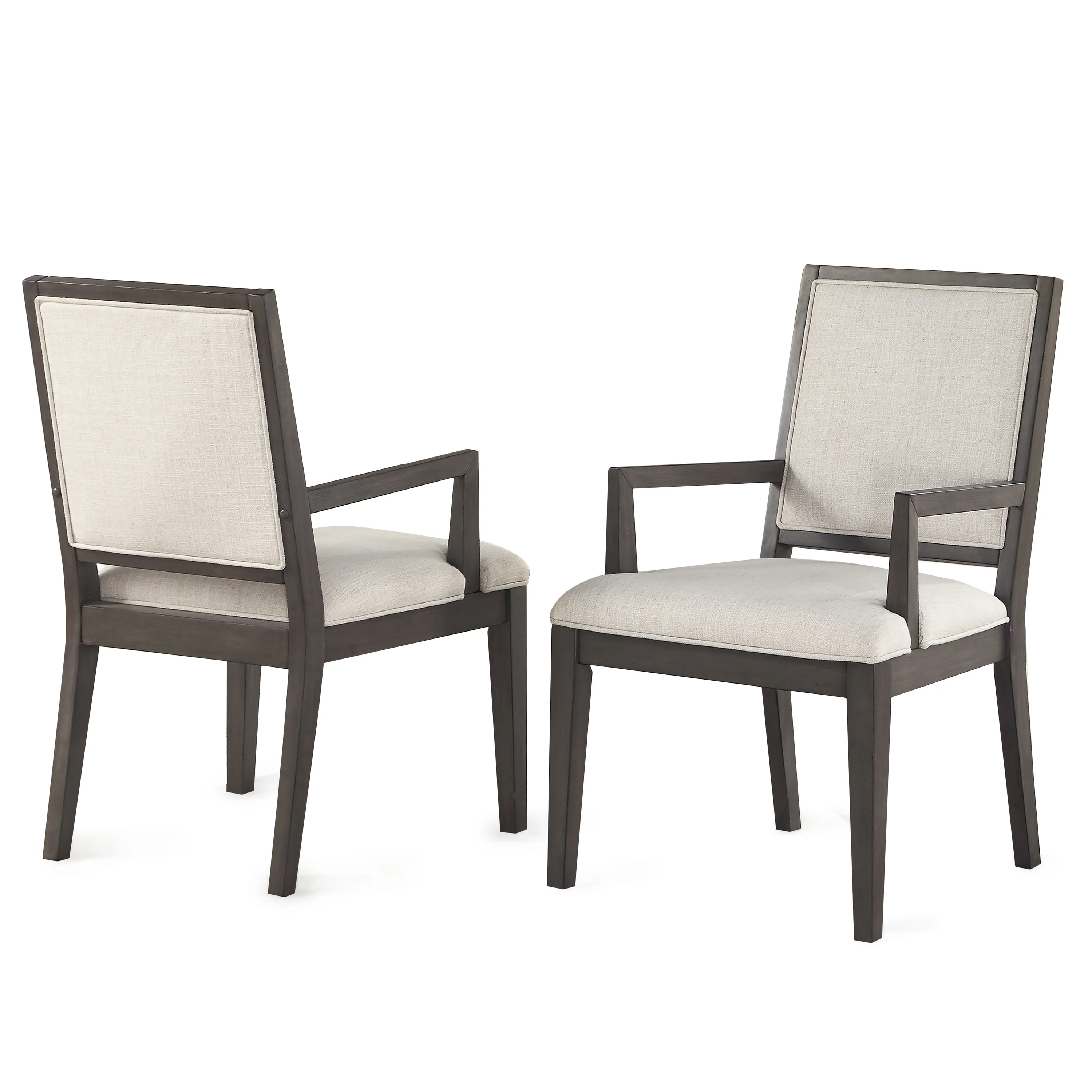 Steve Silver Milano Wooden Arm Chair, Set of 2