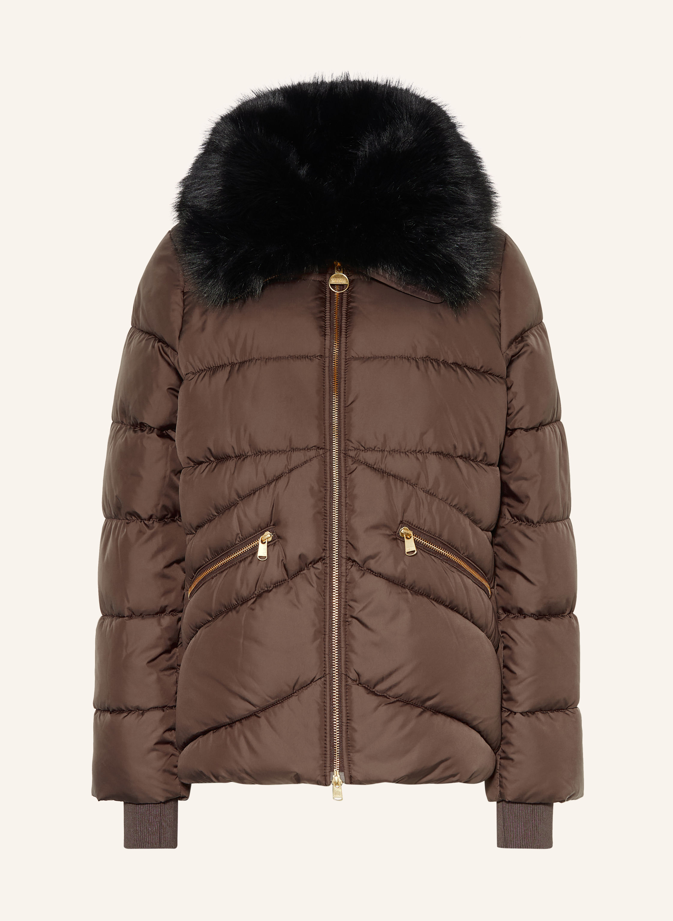 BARBOUR INTERNATIONAL Steppjacke CYRUS mit Kunstfell