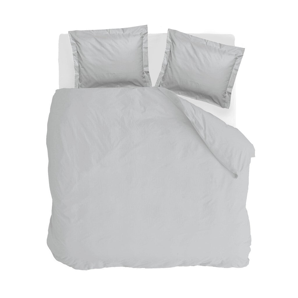 Walra - Dekbedovertrek Forever Cotton - 200x220 cm - Licht Grijs