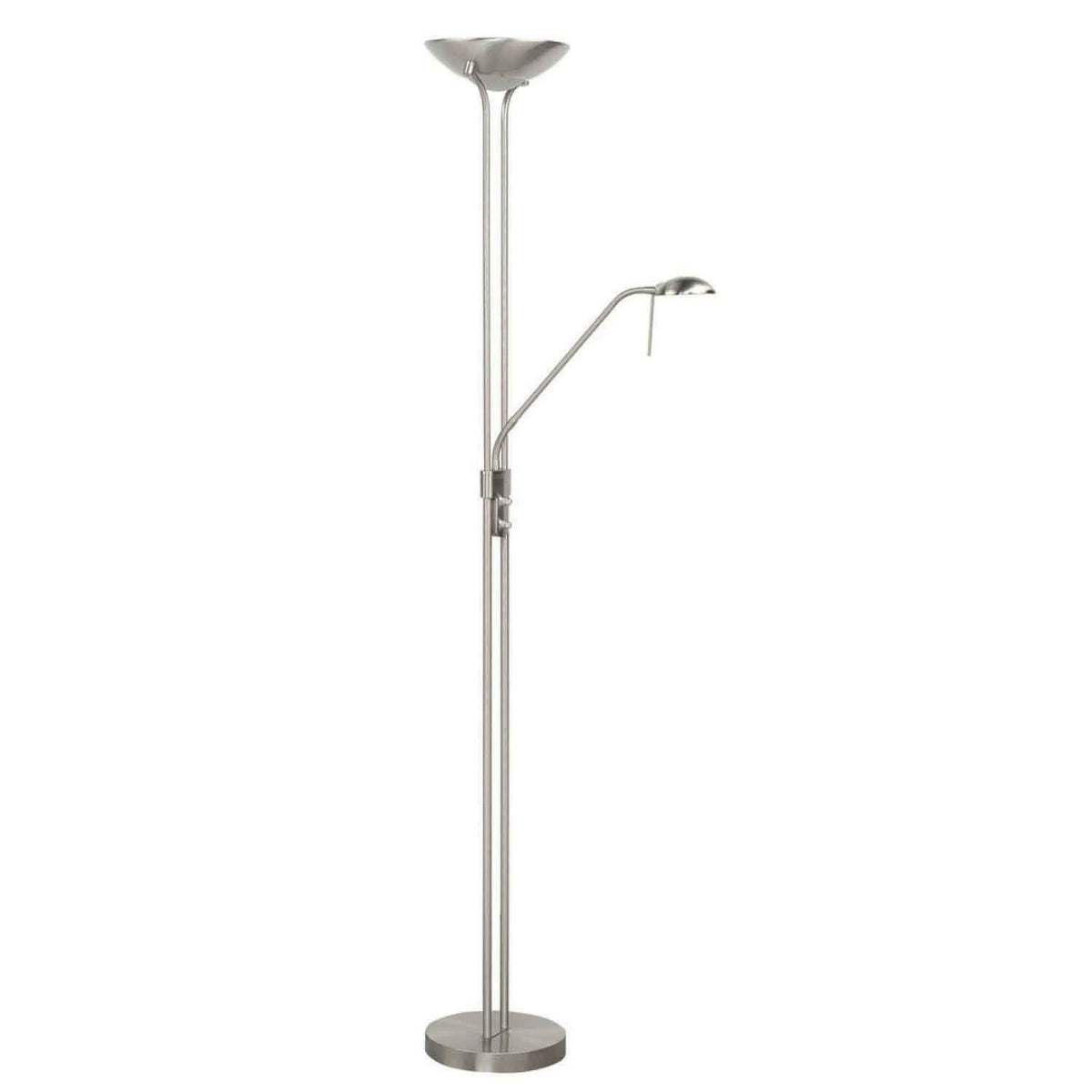Highlight vloerlamp New - 2 lichts - 25 x 180  cm - mat-chroom