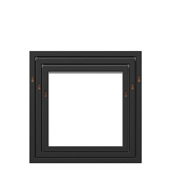 étagère murale cube modulable Rigga Form, noir vendue par 3 pièces