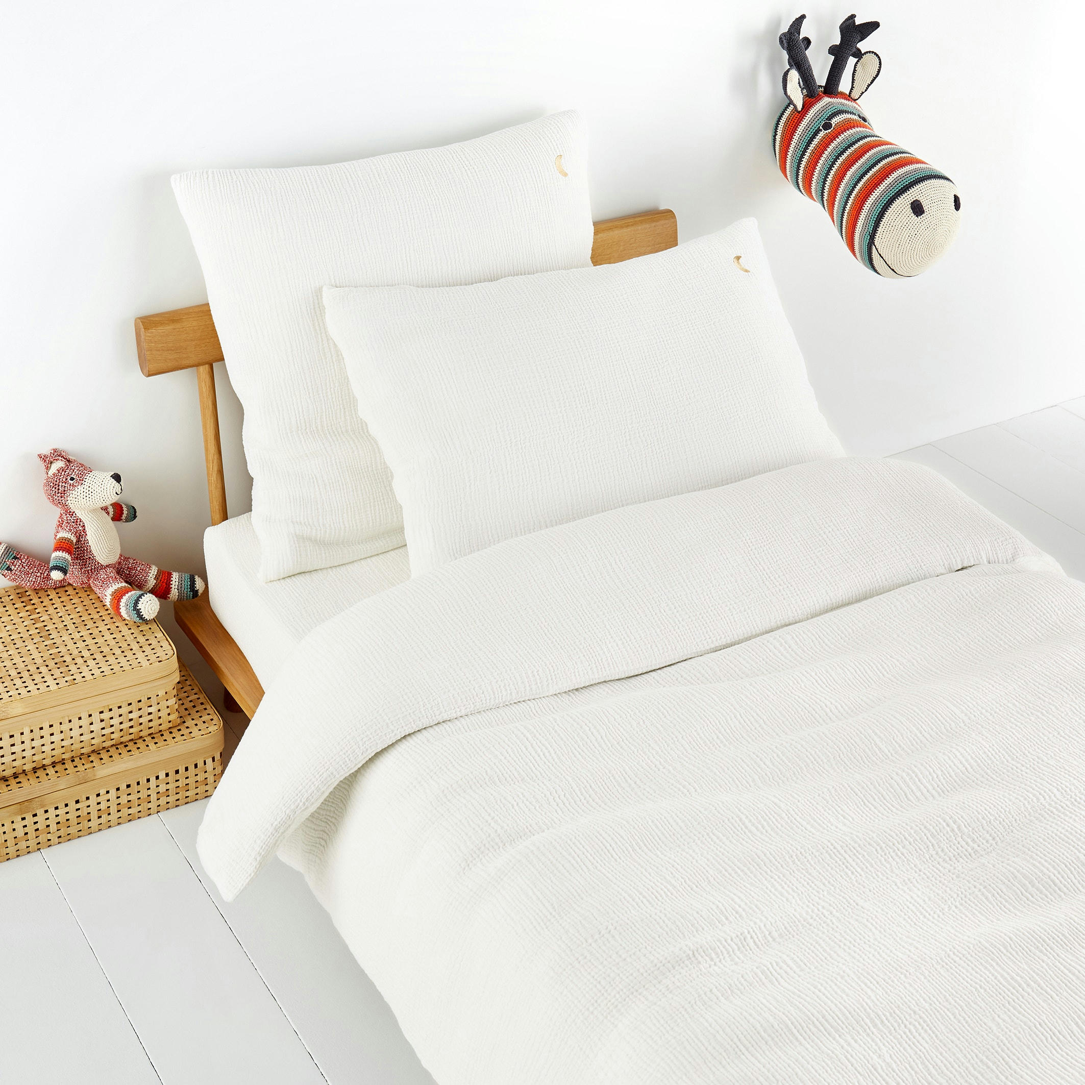 Housse de couette gaze de coton biologique, Cuddly