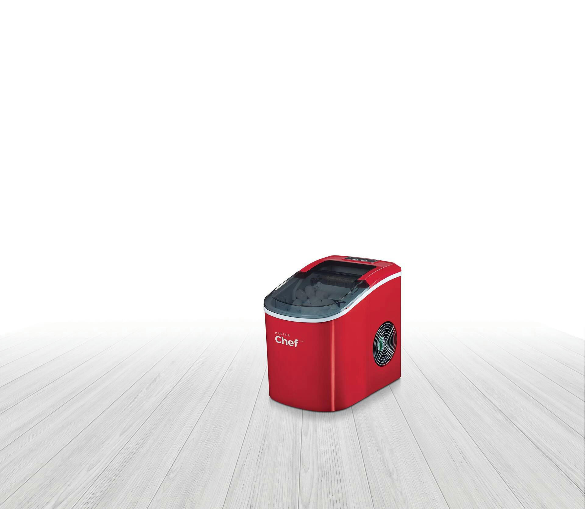 Master Chef Ice Maker, Red