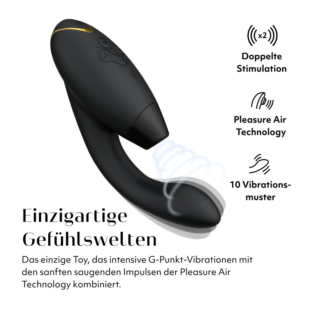 DUO 2 - Der fortgeschrittene Dual-Stimulator für Klitoris und G-Punkt