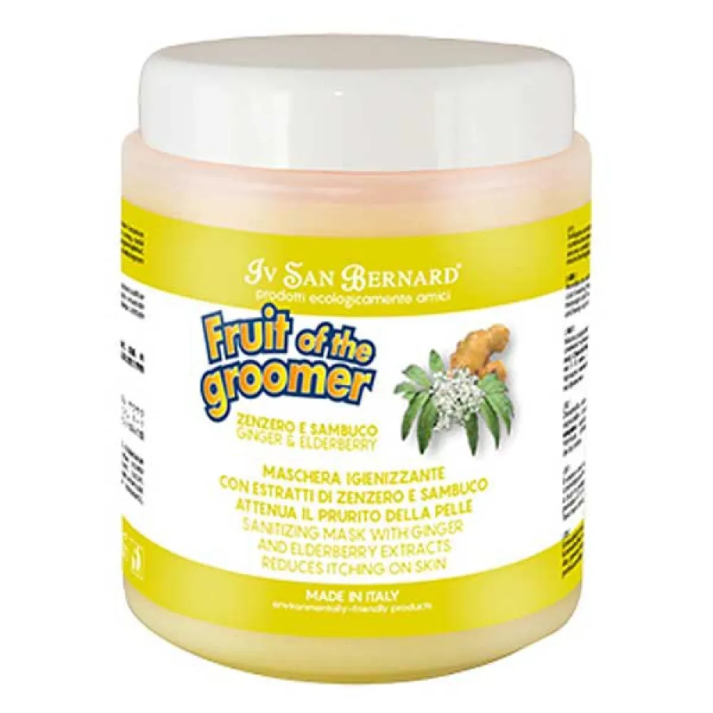 Iv San Bernard Fruits Zenzero E Sambuco Animal Fur Mask 1L
