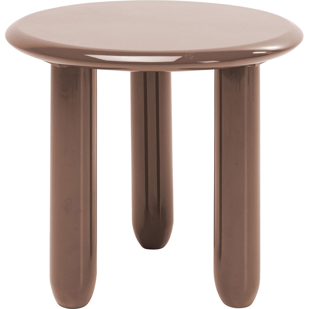 Kare Design Bijzettafel Eliano Ø50cm mokka