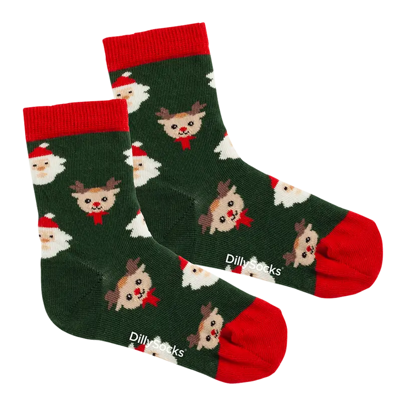 Kindersocken Rudolph in the Forest