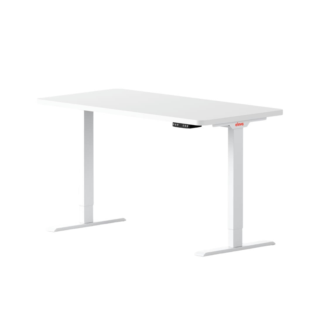 ELEVA GO - Bureau assis debout blanc 140x70x3cm