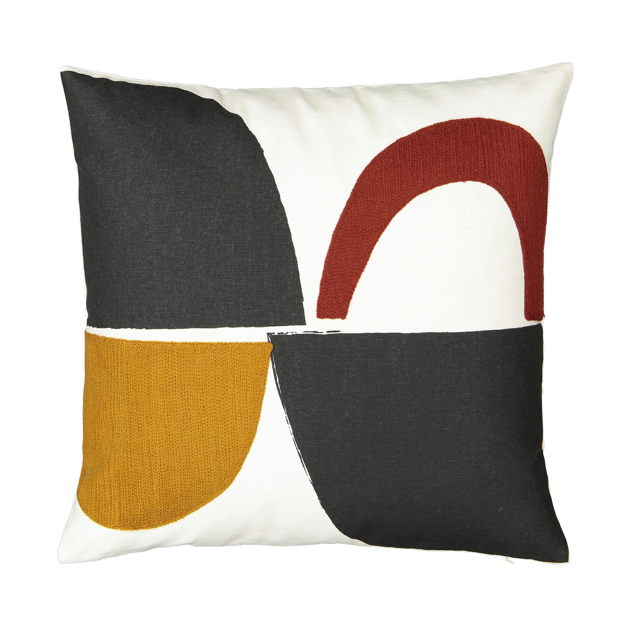 Housse de coussin brodée, Comoe